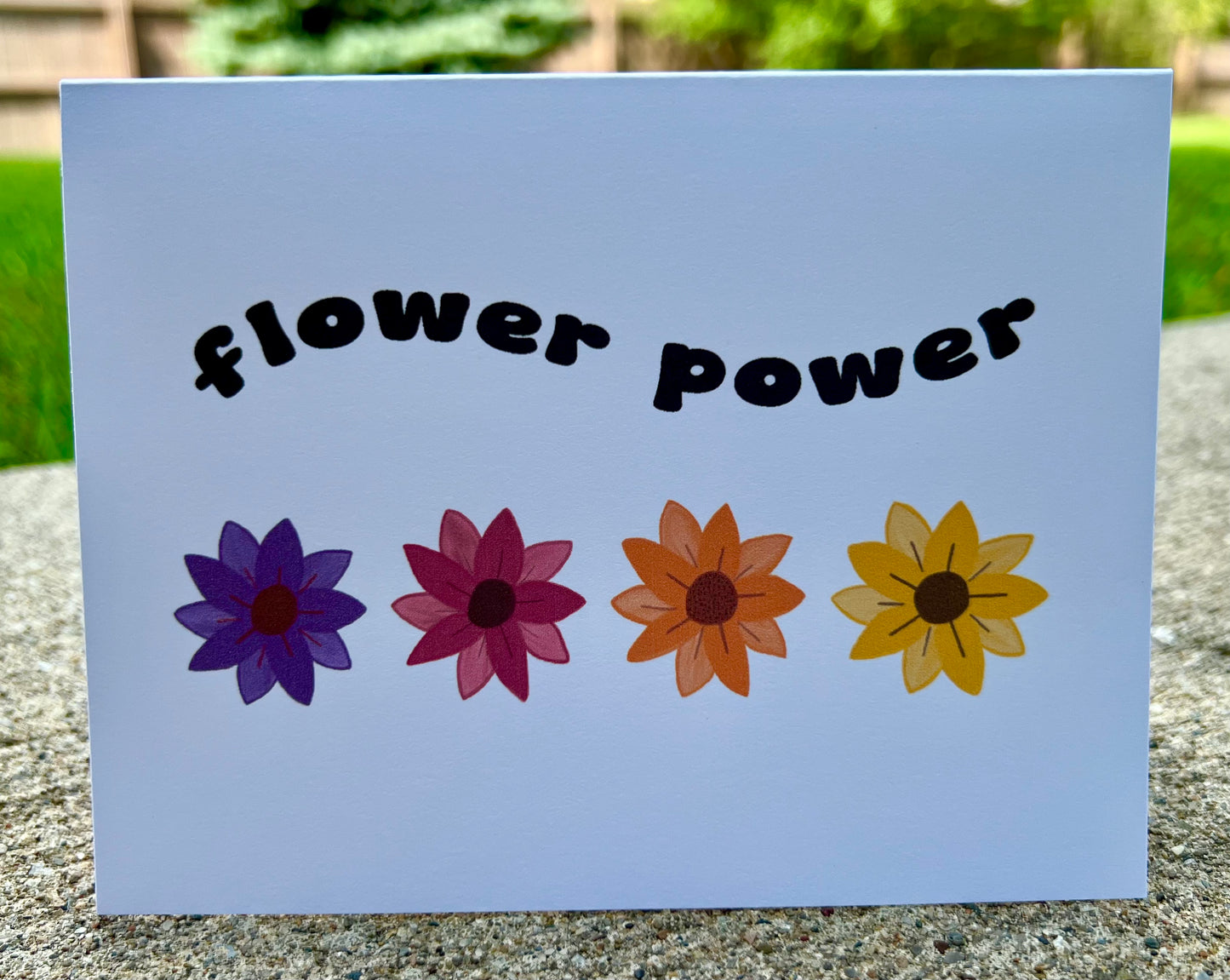 Flower Power Card
