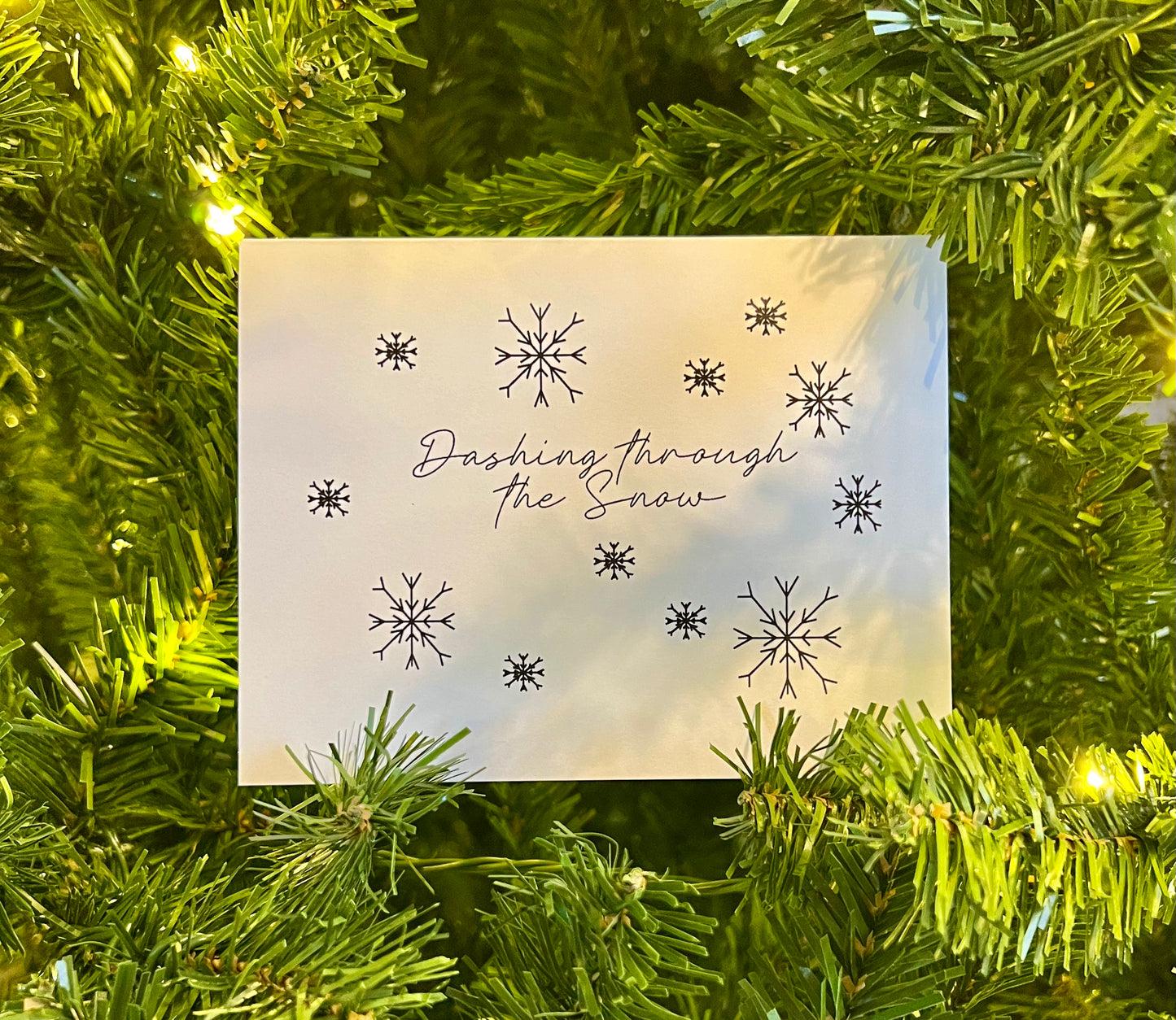 Dashing Through The Snow