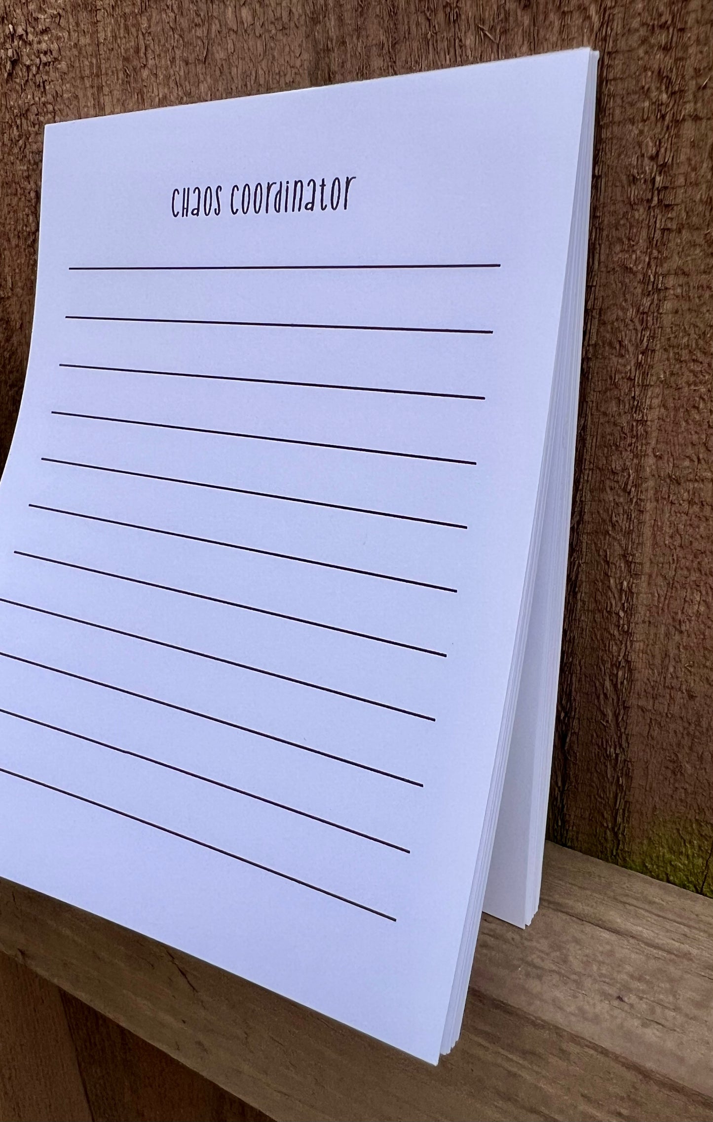 Notepad Chaos Coordinator