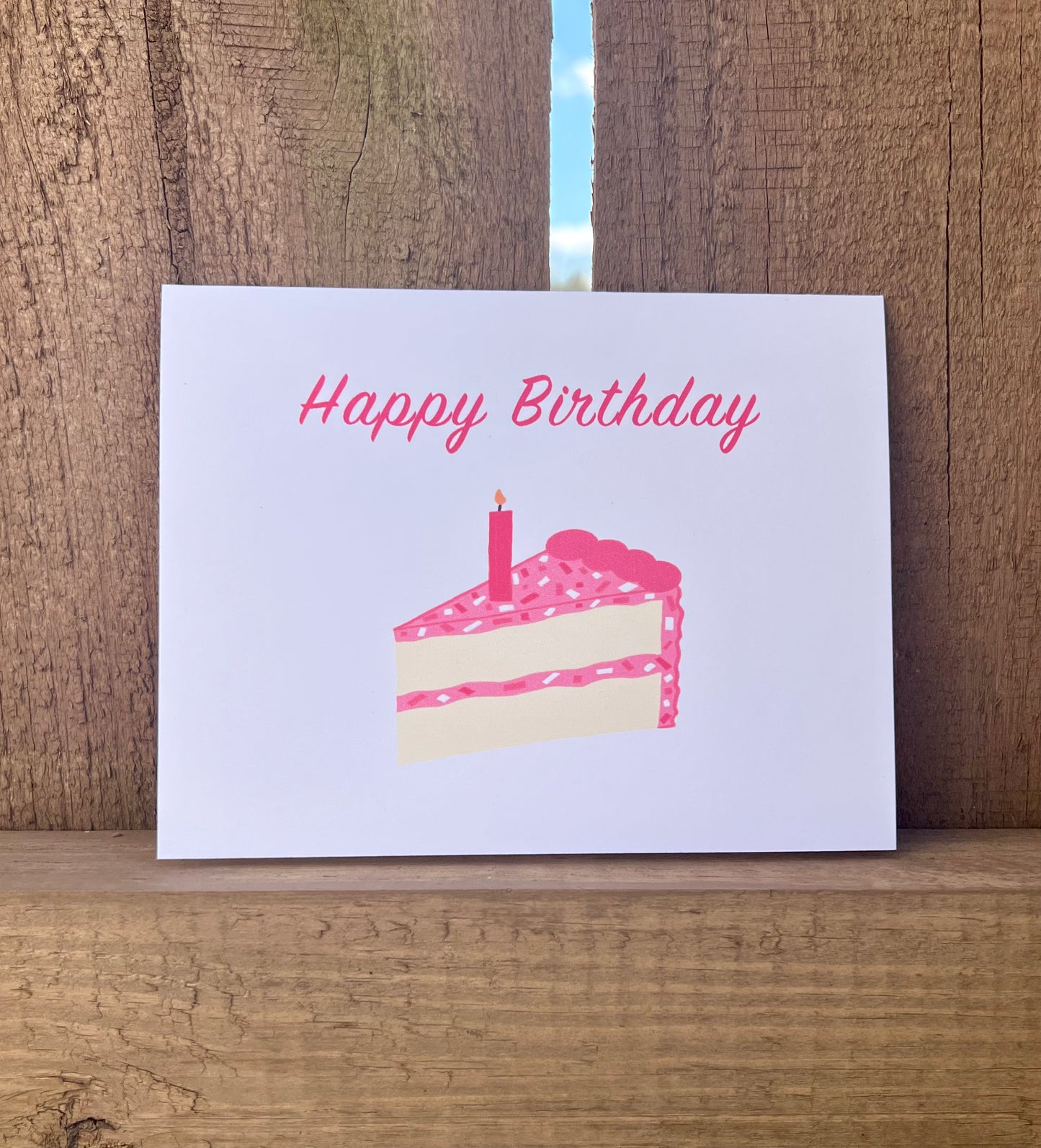 Birthday Cake-Pink