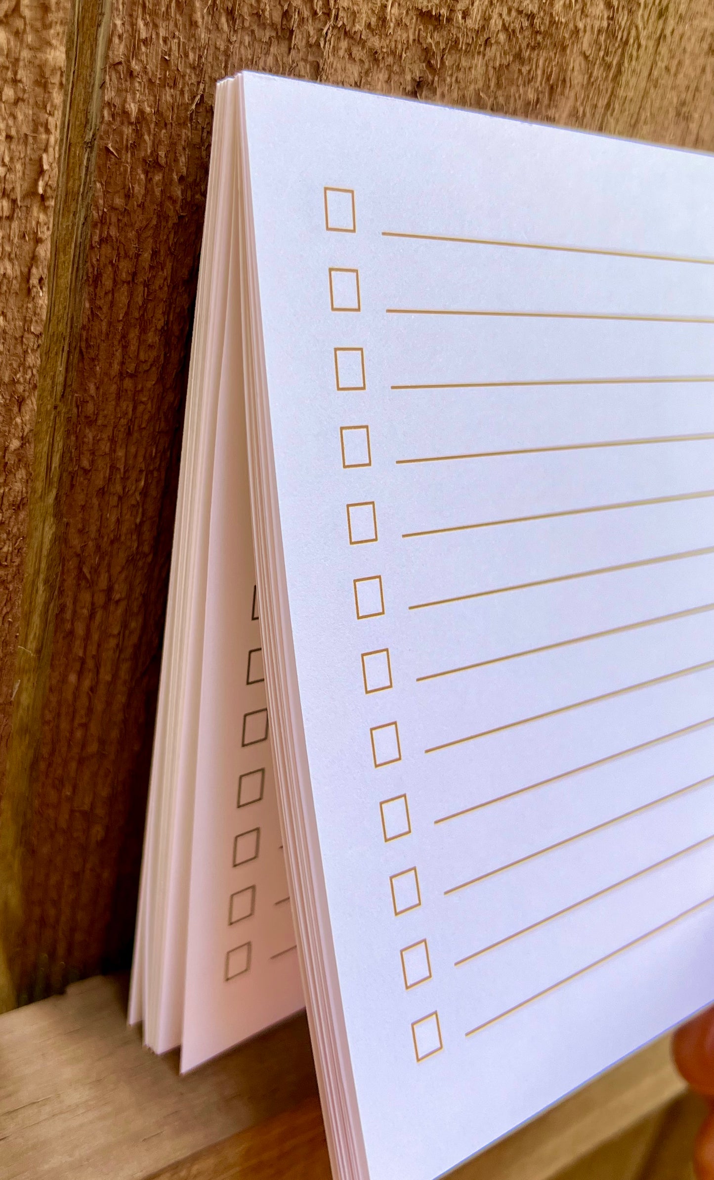 Notepad Checklist