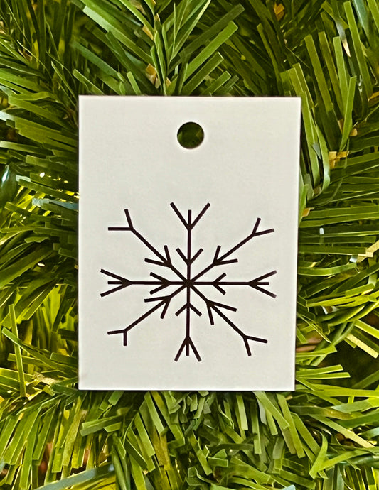 Gift Tag-Snowflake