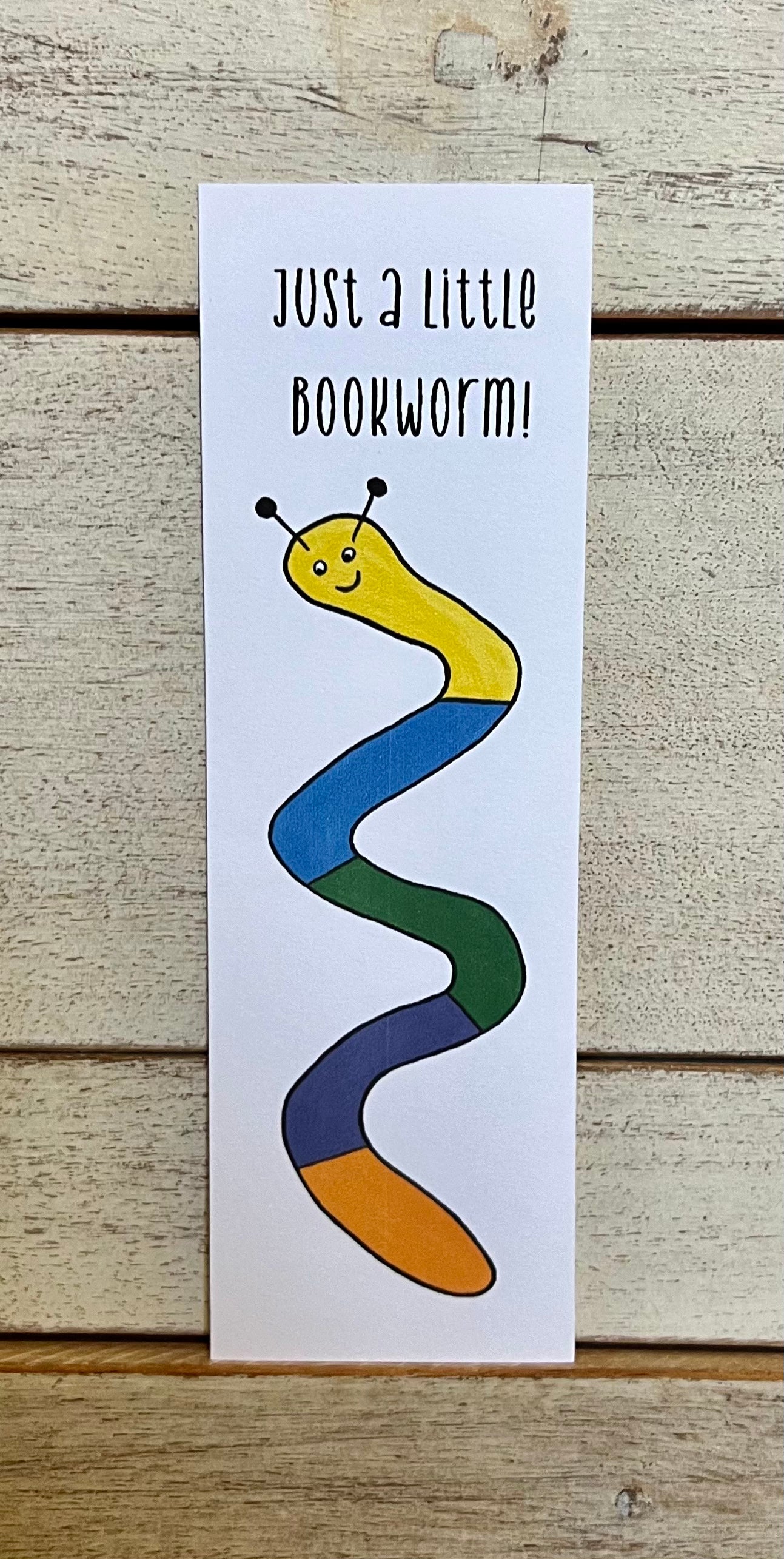 Bookworm Bookmark