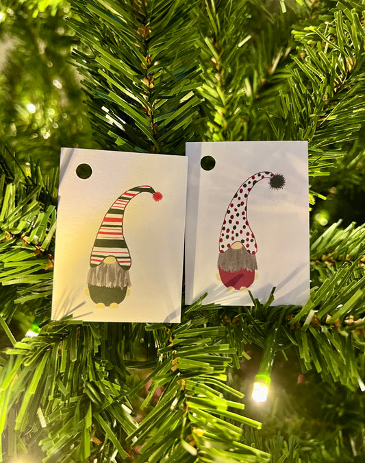 Gift Tag-Gnomes