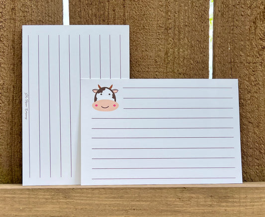 Cow Recipe Card
