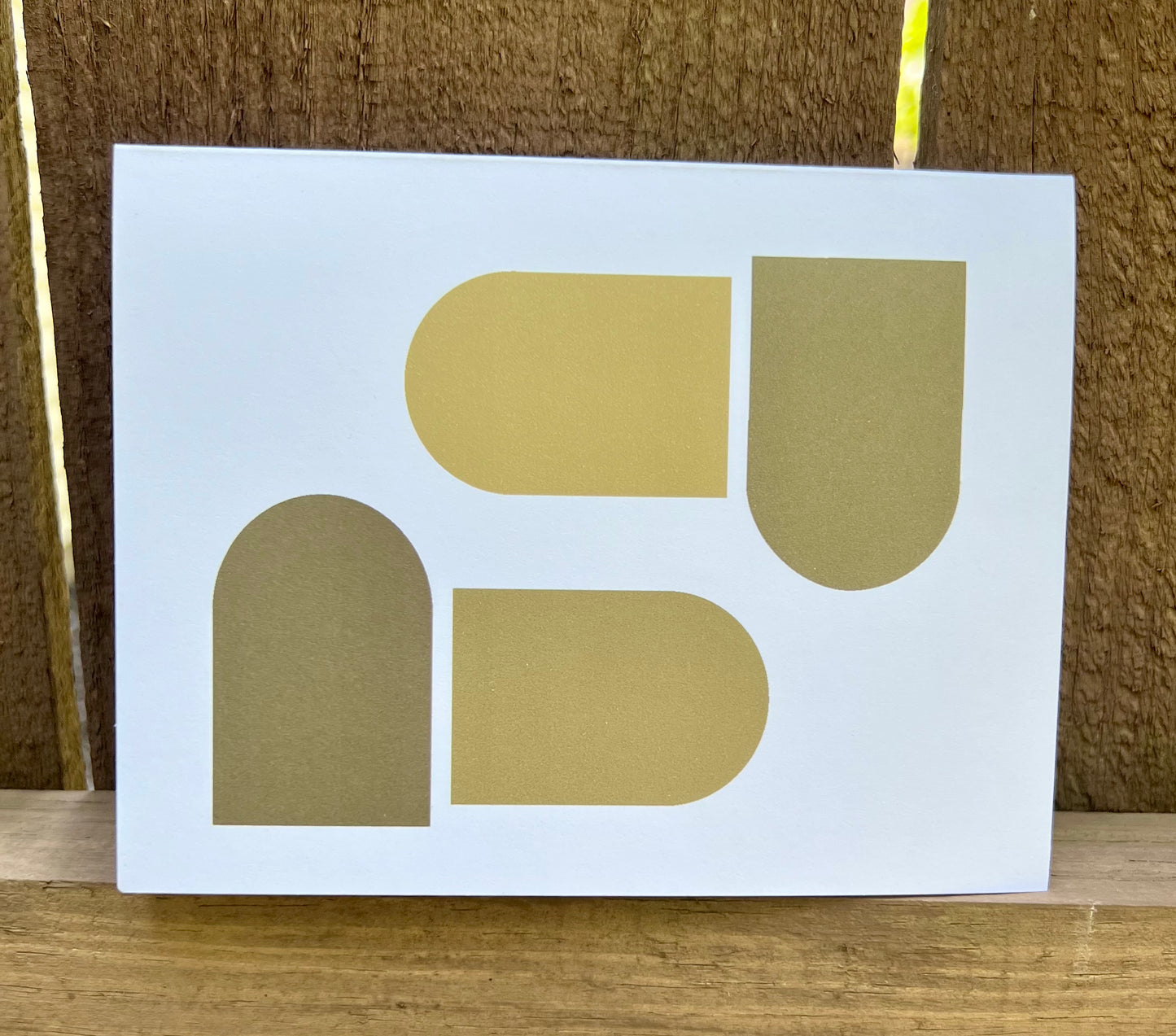 Geometric Card