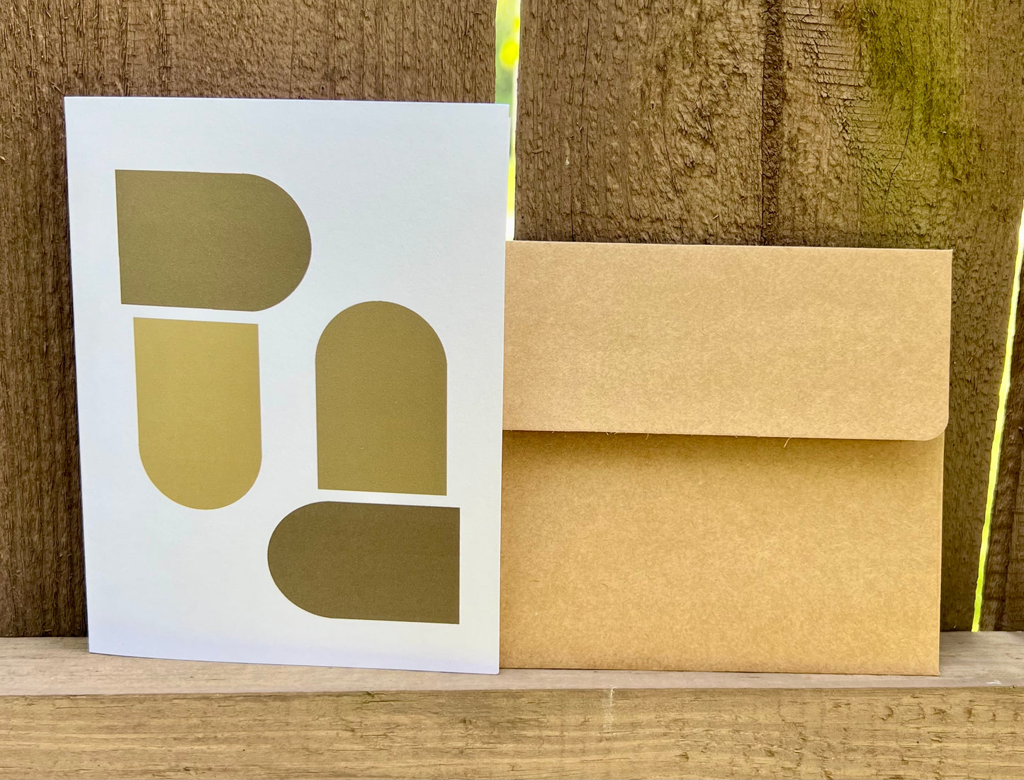 Geometric Card