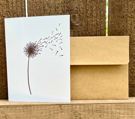 Dandelion Card