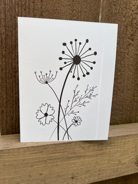 Wildflowers Card