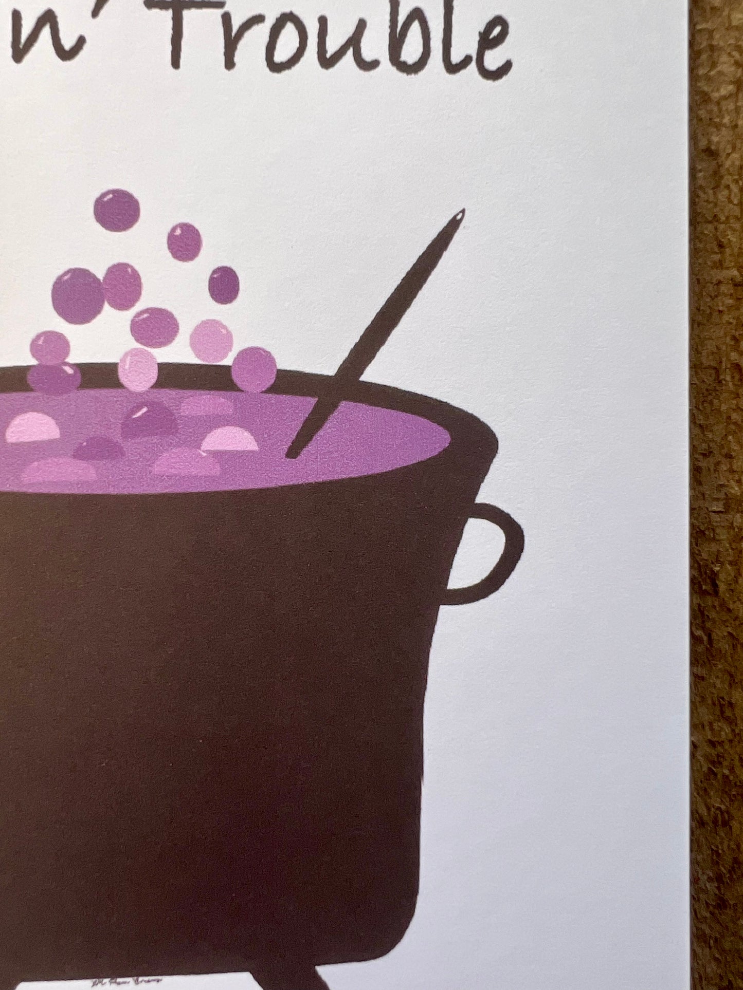 Double Double Toil 'n' Trouble Print