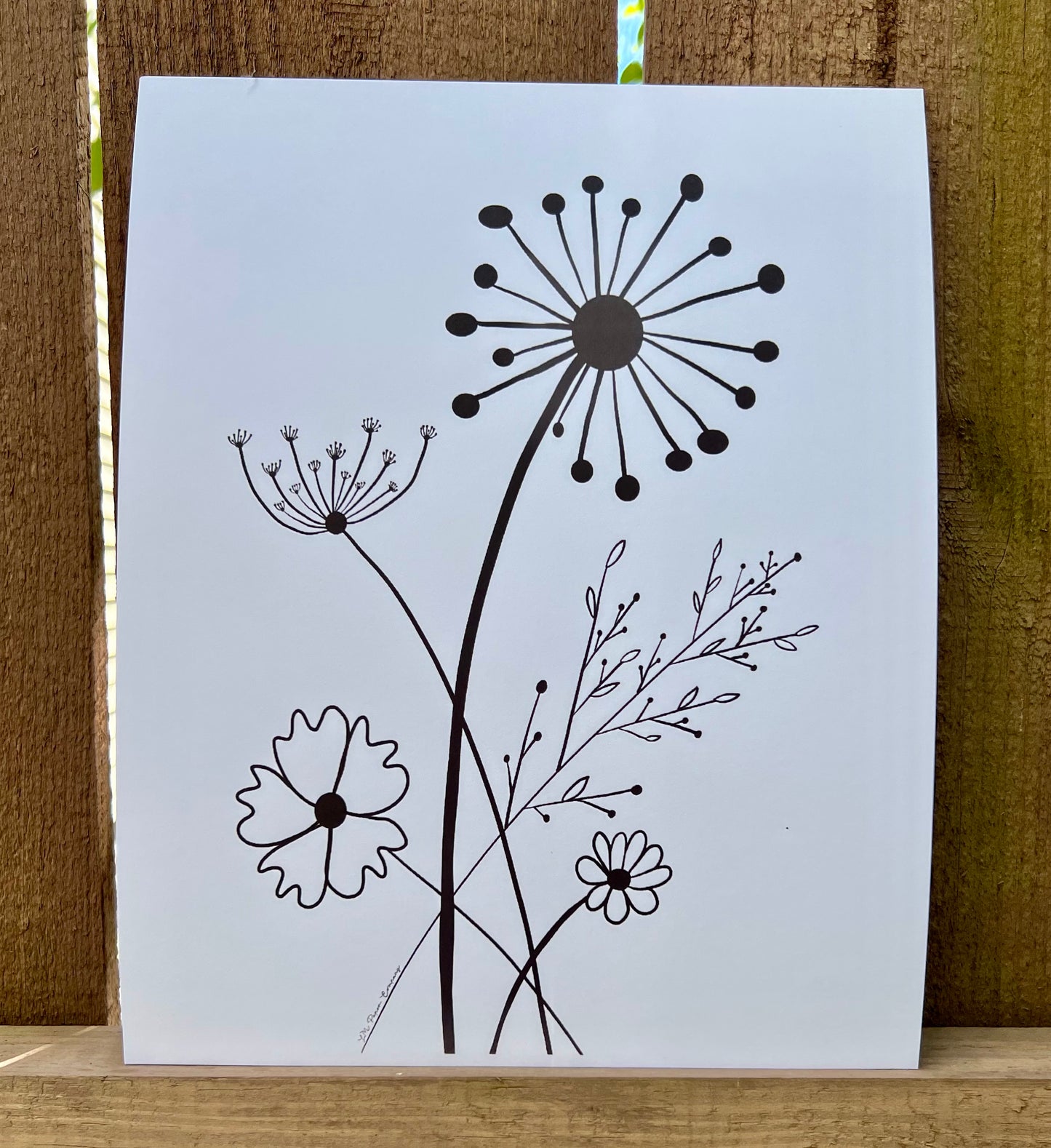 Wildflower Print