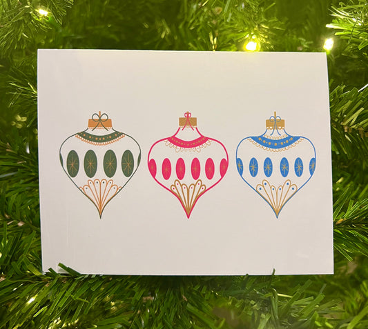 Vintage Ornament Triple