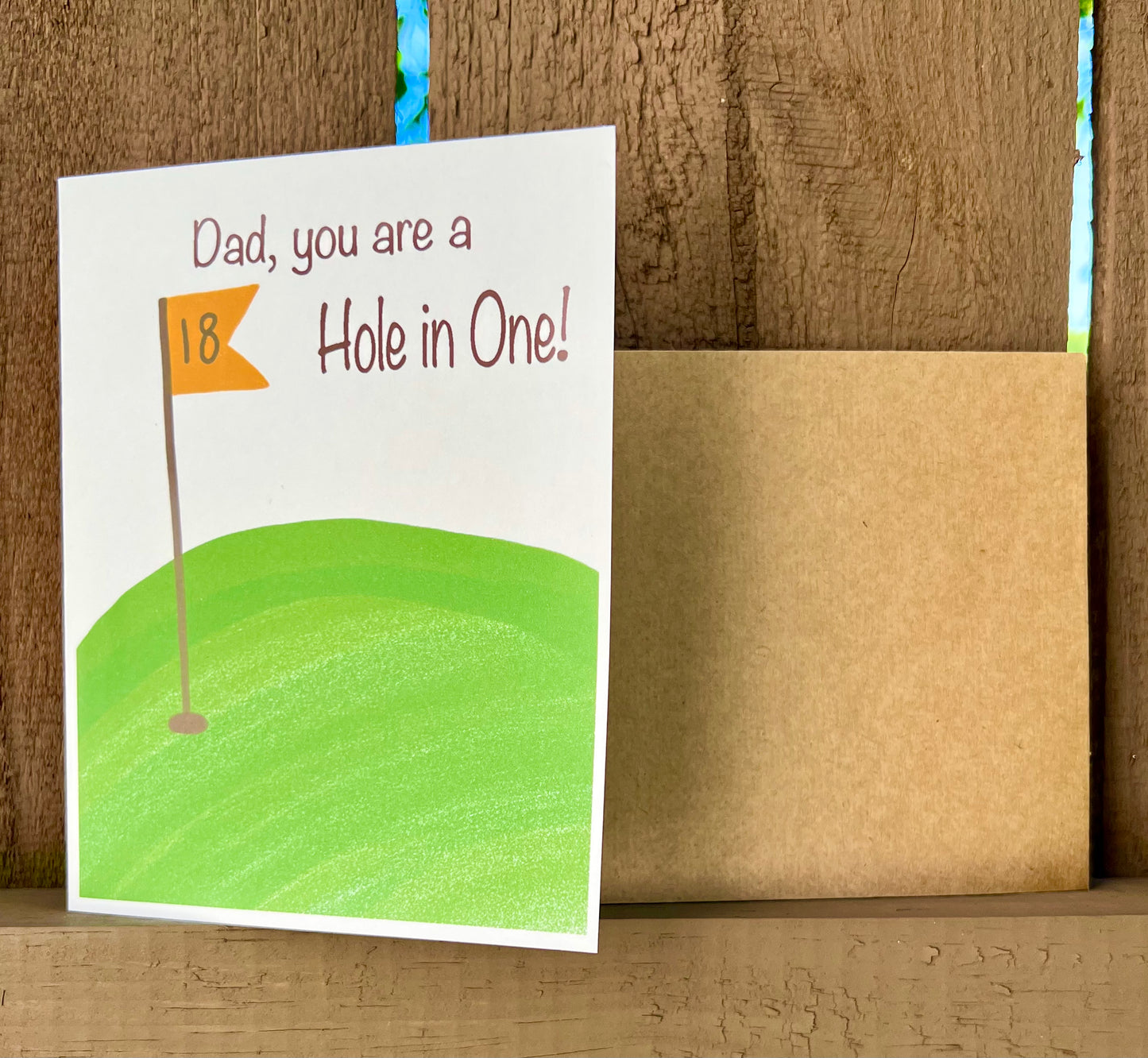 Dad, you are a Hole in One!